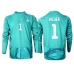 Maillot de foot Allemagne Manuel Neuer #1 Gardien Domicile vêtements Monde 2026 Manches Longues